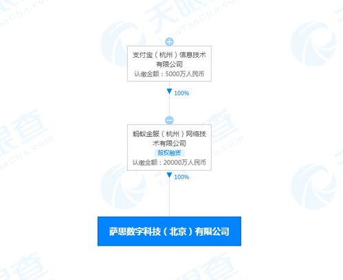 螞蟻集團2億成立數字科技新公司，布局計算機系統集成服務新賽道